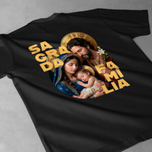 Camiseta Sagrada Família Manto Vivo