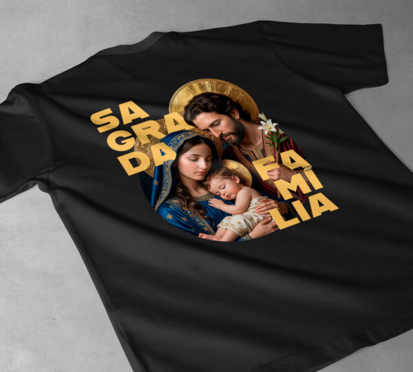 Camiseta Sagrada Família Manto Vivo