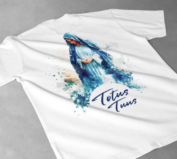 Camiseta Totus Tuus Manto Vivo