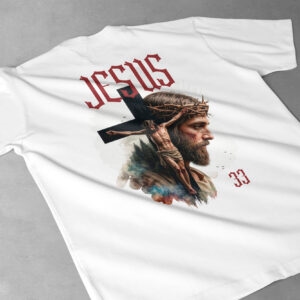Camiseta Jesus 33 Manto Vivo