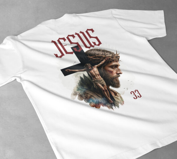 Camiseta Jesus 33 Manto Vivo