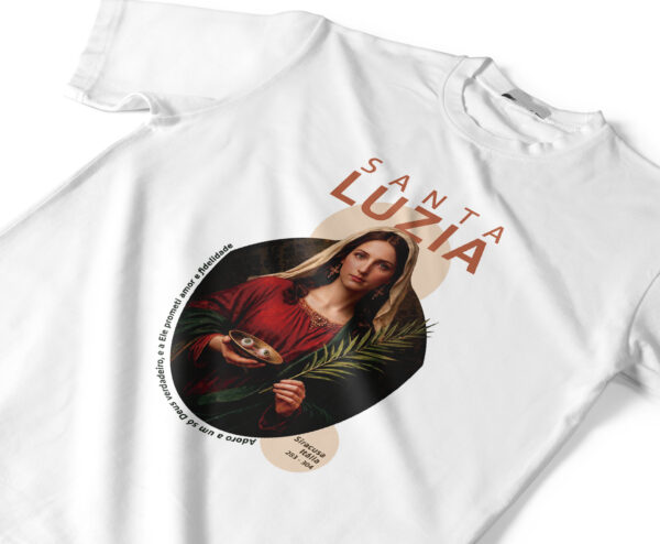 Camiseta Santa Luzia Manto Vivo