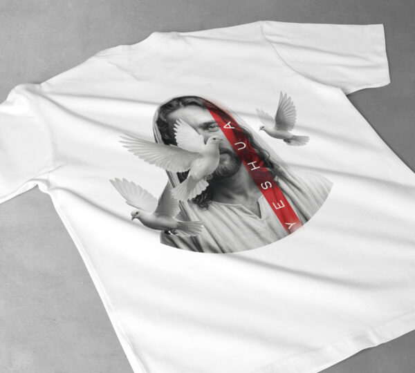 Camiseta Yeshua e Paz Manto Vivo