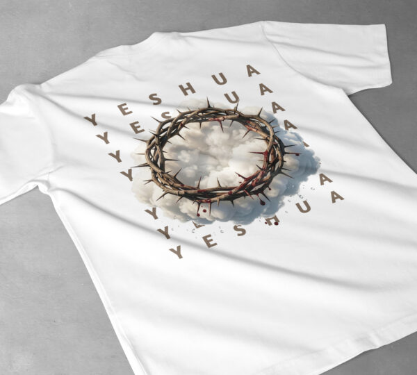 Camiseta Coroa e Yeshua Manto Vivo
