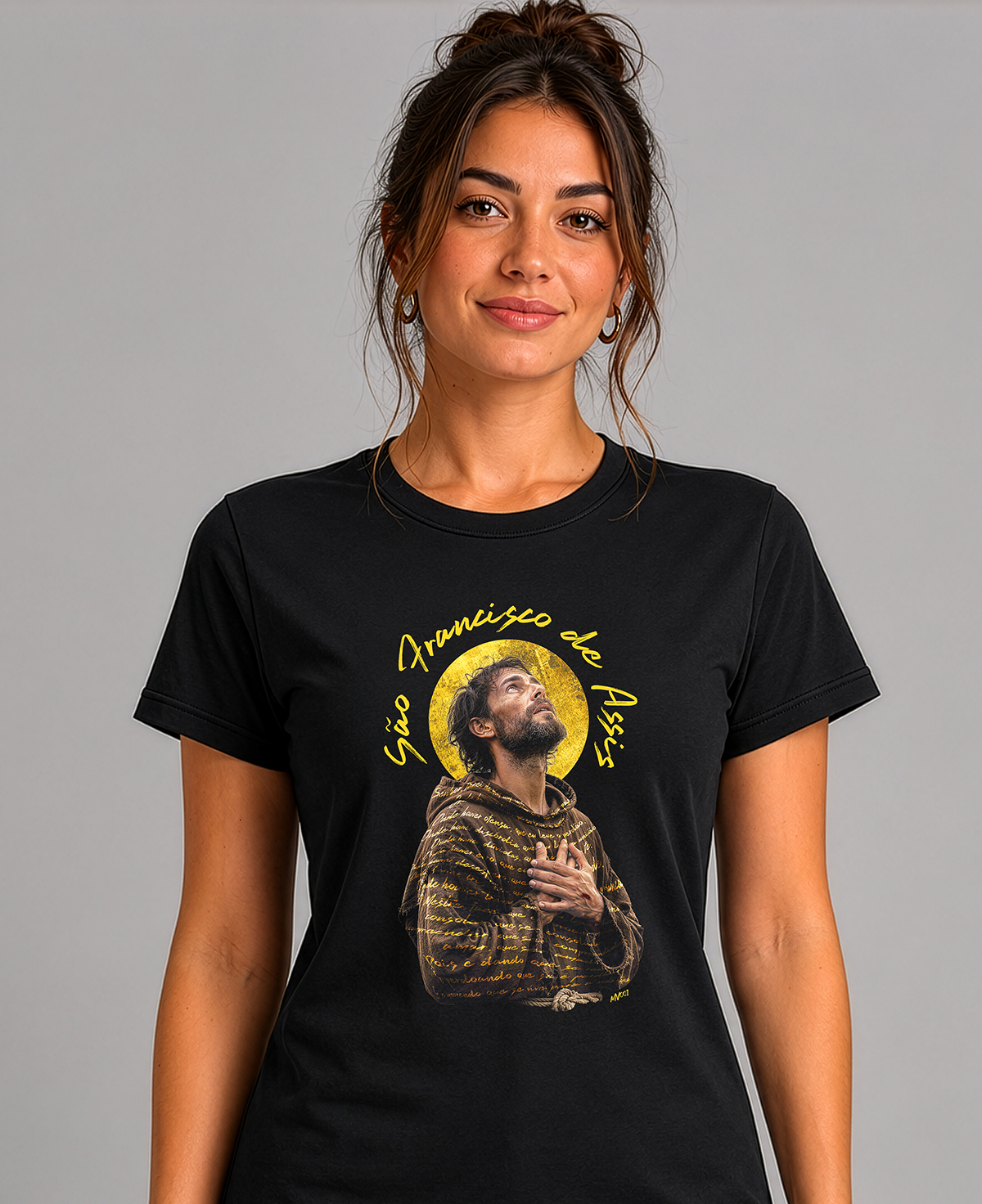 Camiseta São Francisco de Assis - Imagem 3
