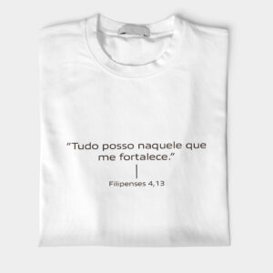 Camiseta Filipenses 4,13 Manto Vivo