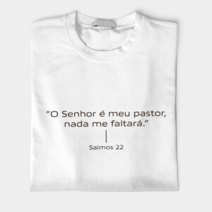 Camiseta Salmos 22 Manto Vivo