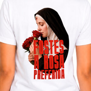 Camiseta Santa Rita Fostes a Rosa Manto Vivo