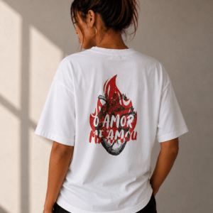 Camiseta O Amor me Amou