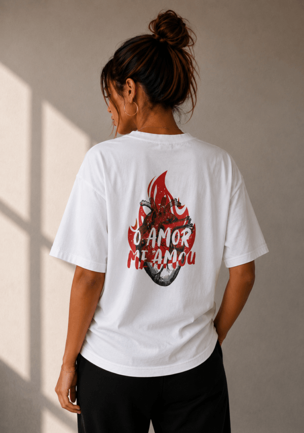 Camiseta O Amor me Amou