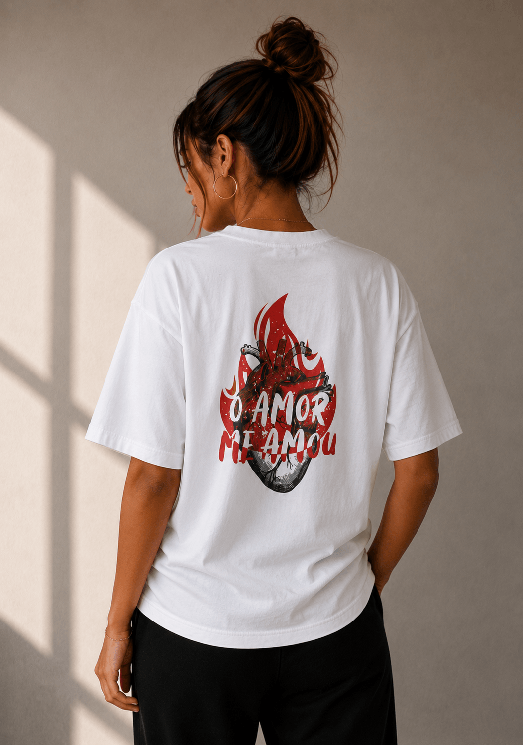 Camiseta O Amor me Amou