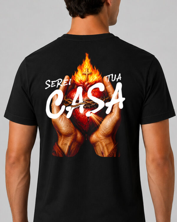 Camiseta Serei tua Casa