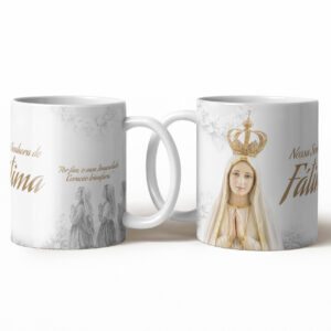 Caneca Nossa Senhora de Fátima 325 Ml