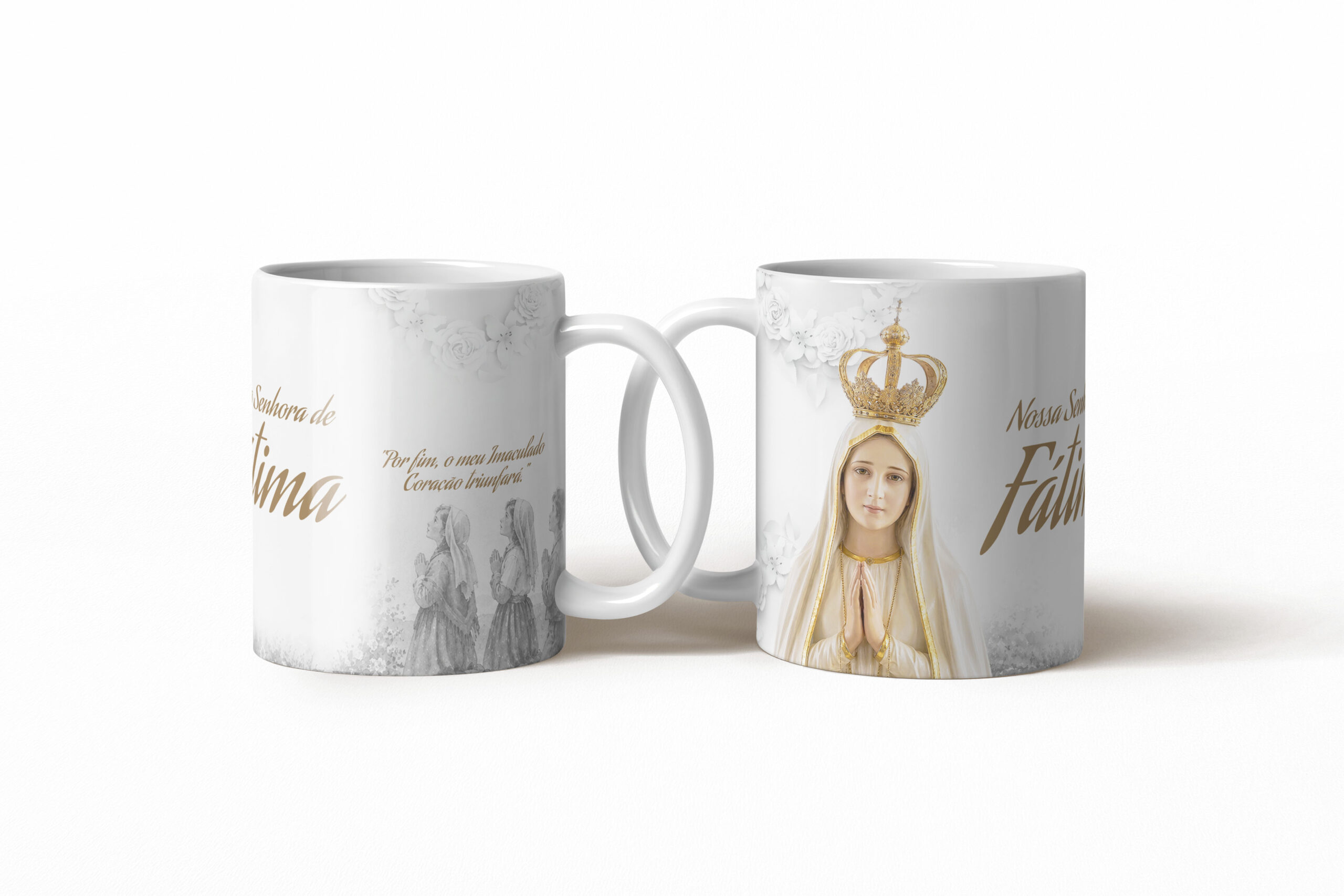 Caneca Nossa Senhora de Fátima 325 Ml